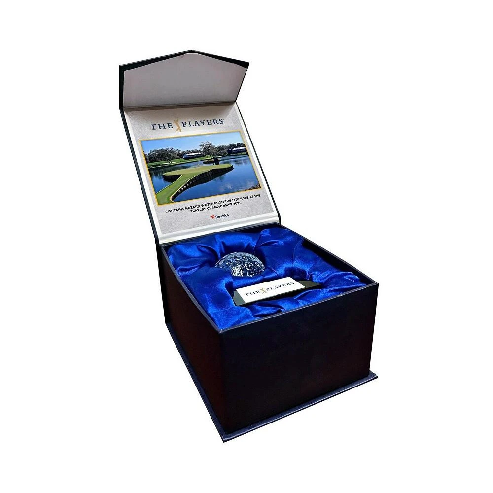 商品Fanatics Authentic|2021 THE PLAYERS Crystal Golf Ball with Tournament-Used 17th Hole Hazard Water,价格¥374,第1张图片