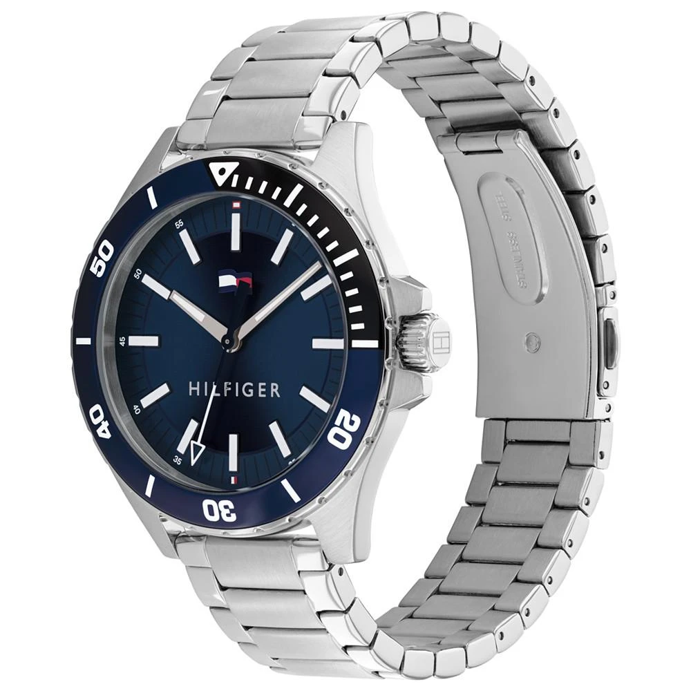 商品Tommy Hilfiger|Men's Stainless Steel Bracelet Watch 43mm,价格¥811,第2张图片详细描述