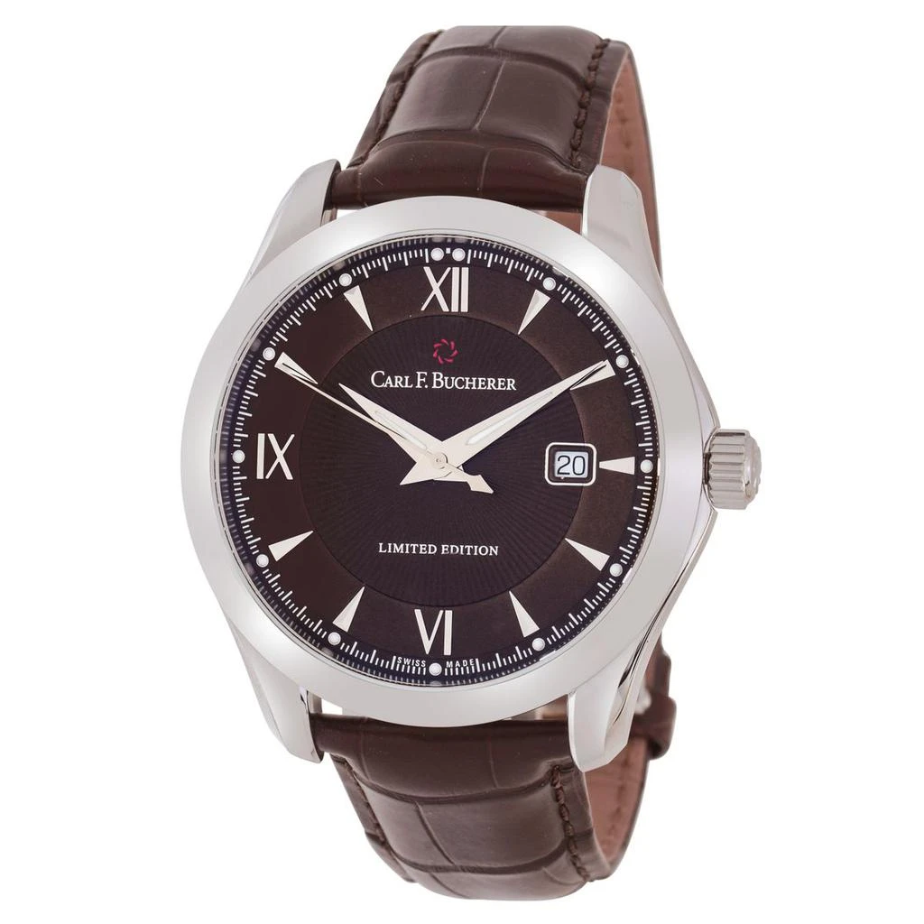 商品Carl F. Bucherer|Carl F. Bucherer Manero Autodate Limited Edition Automatic Men's Watch 00.10915.08.95.99,价格¥12339,第1张图片