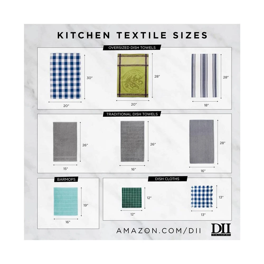 商品Design Imports|Cow Jacquard Dishtowel Set of 3,价格¥149,第4张图片详细描述