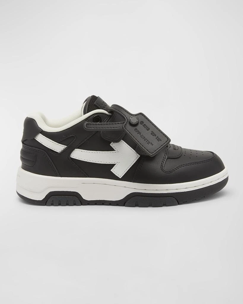 商品Off-White|Kid's Out Of Office Low-Top Leather Sneakers, Toddler/Kids,价格¥3886,第1张图片