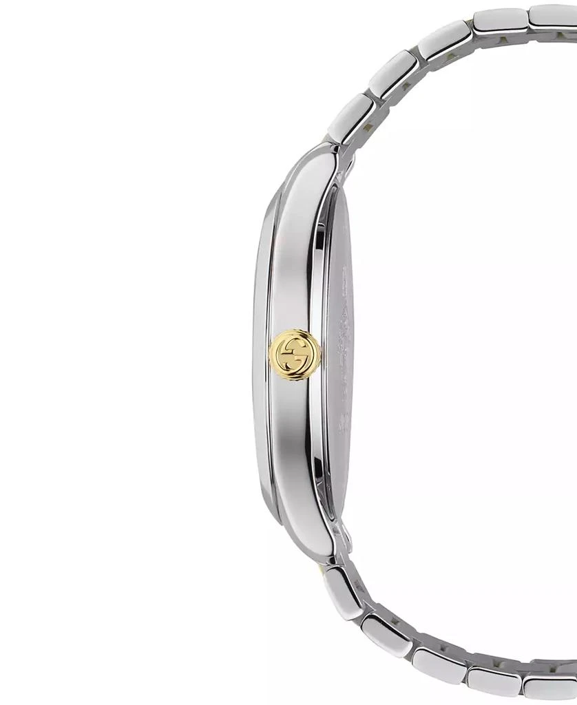 商品Gucci|Men's Swiss G-Timeless Two-Tone Stainless Steel Bracelet Watch 38mm,价格¥11226,第2张图片详细描述