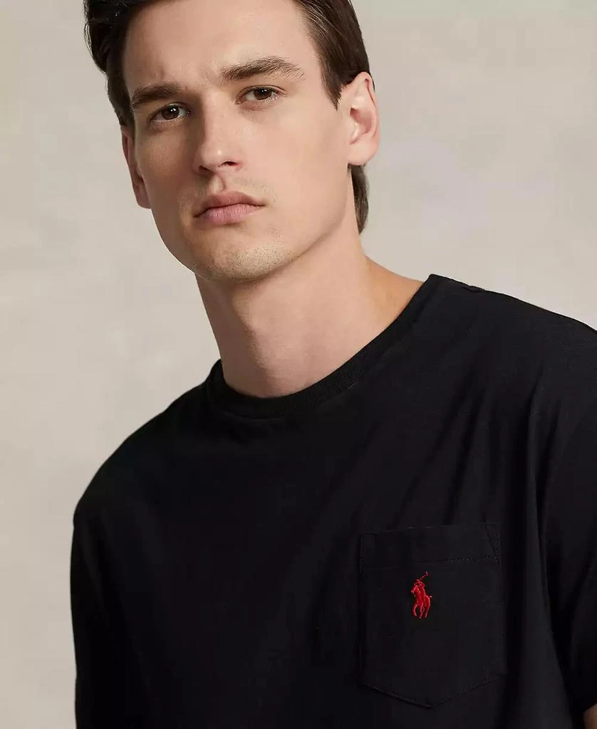 商品Ralph Lauren|Men's Classic Fit Crew Neck Pocket T-Shirt,价格¥412,第5张图片详细描述