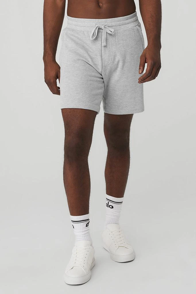 商品Alo|Chill Short - Athletic Heather Grey,价格¥585,第1张图片