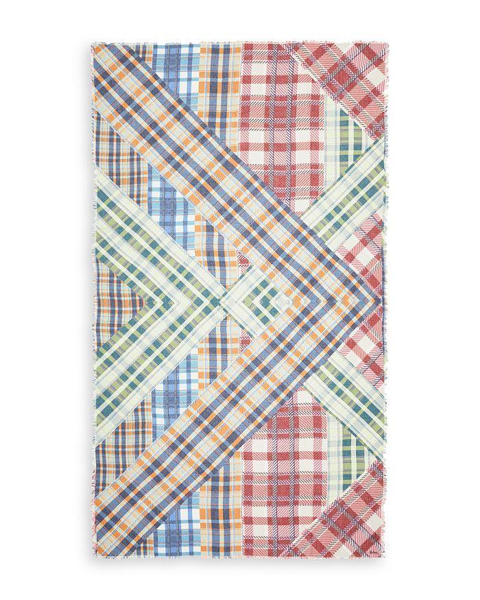 商品Echo Design|Patched Plaid Wrap,价格¥434,第4张图片详细描述