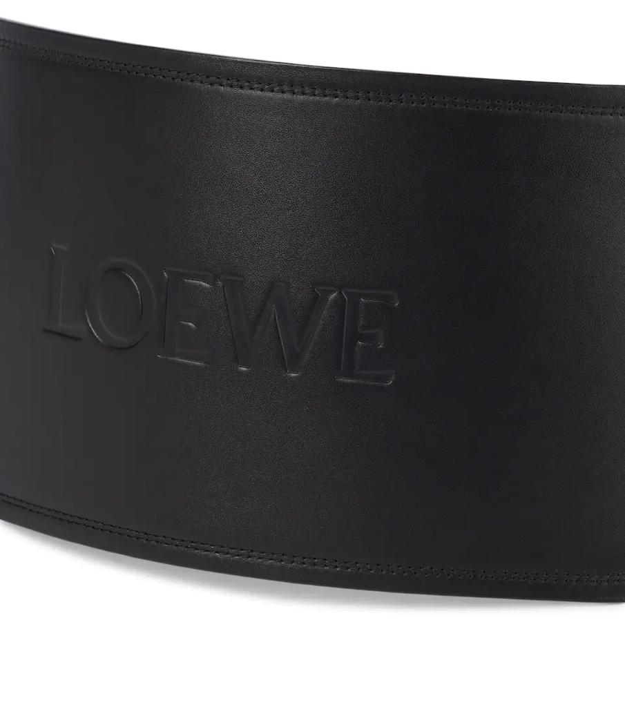 商品Loewe|Logo压花皮革腰带,价格¥4898,第5张图片详细描述