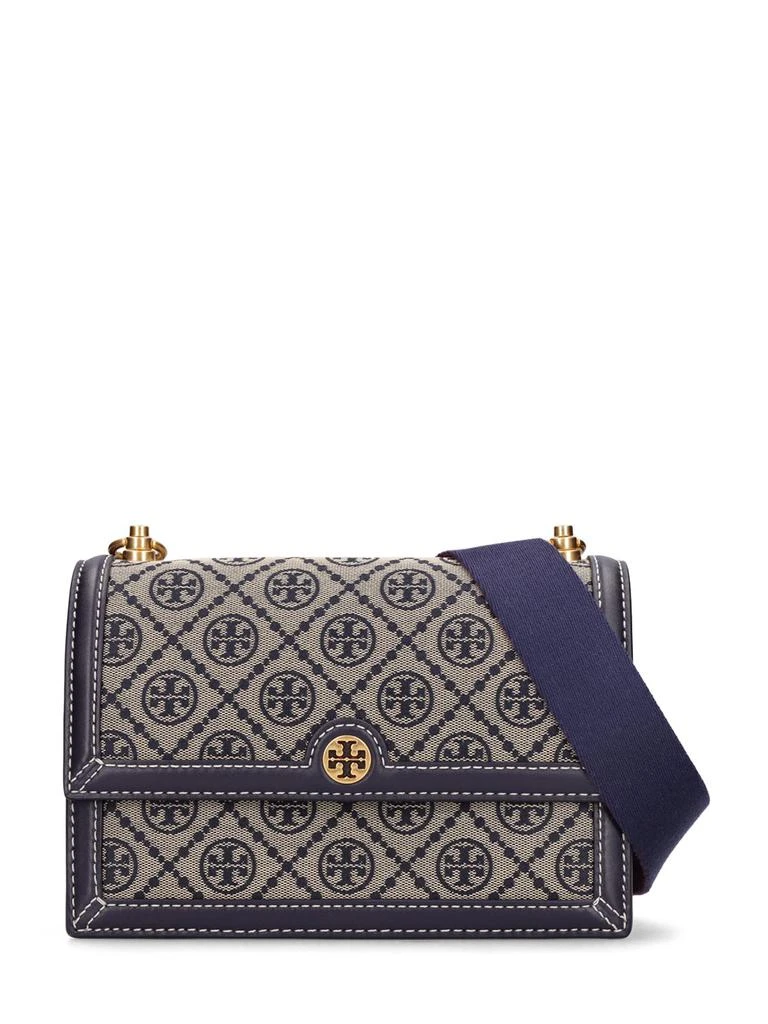 商品Tory Burch|Small T Monogram Canvas Shoulder Bag,价格¥3433,第1张图片