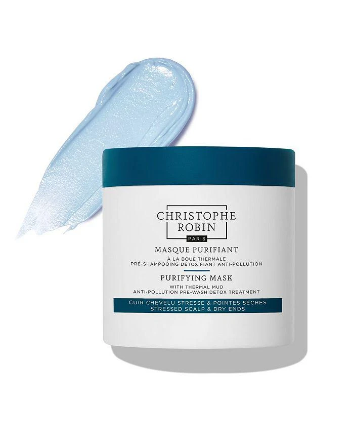 商品Christophe Robin|Purifying Pre Shampoo Mud Mask 8.4 oz.,价格¥390,第2张图片详细描述