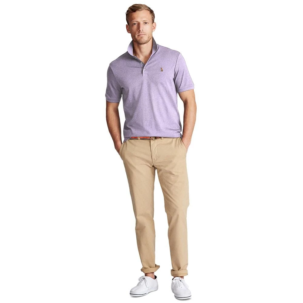 商品Ralph Lauren|Men's Classic-Fit Soft Cotton Polo Shirt,价格¥521,第3张图片详细描述