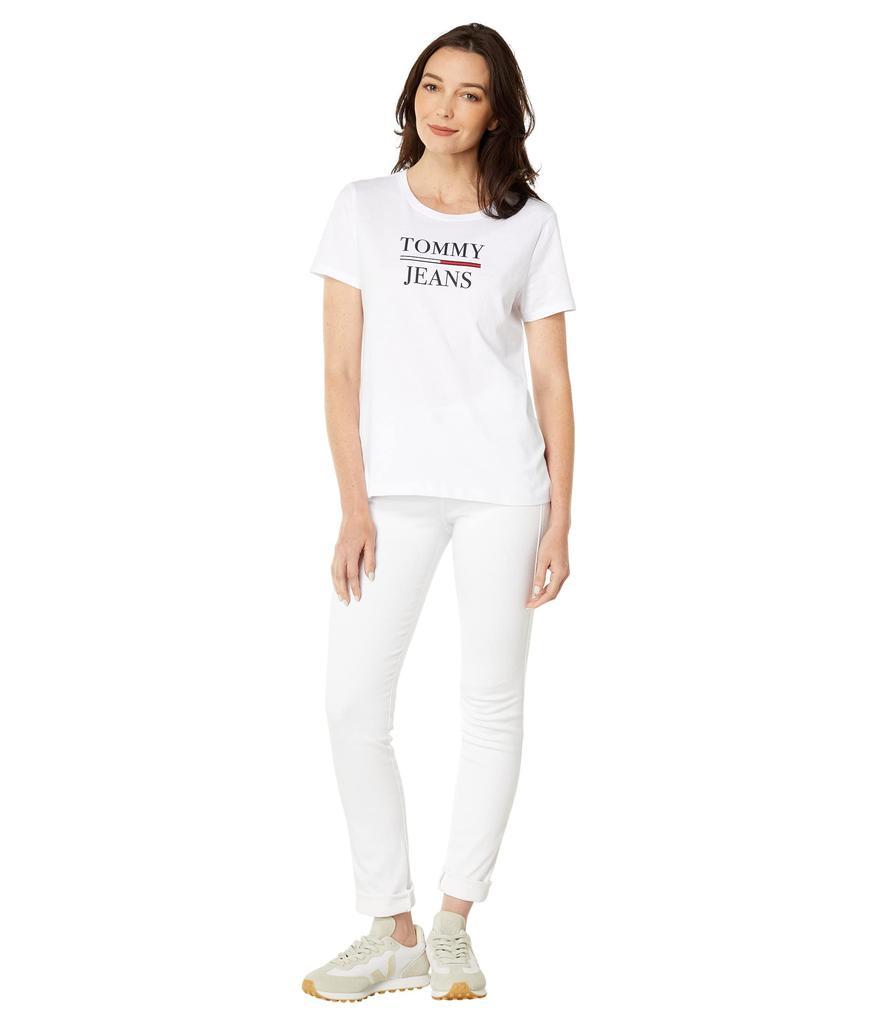 商品Tommy Jeans|Short Sleeve Slim Fit Logo Tee,价格¥102-¥145,第6张图片详细描述