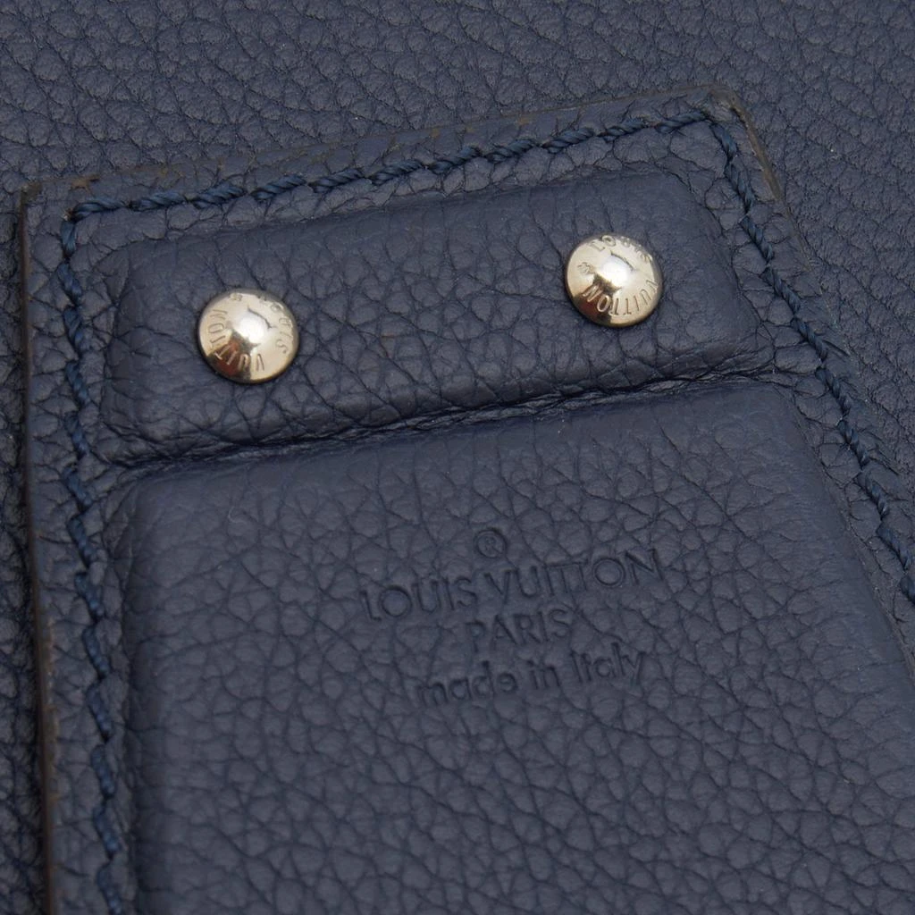 商品[二手商品] Louis Vuitton|Louis Vuitton Blue Taurillon Leather Henry PM Photo Frame,价格¥2890,第5张图片详细描述