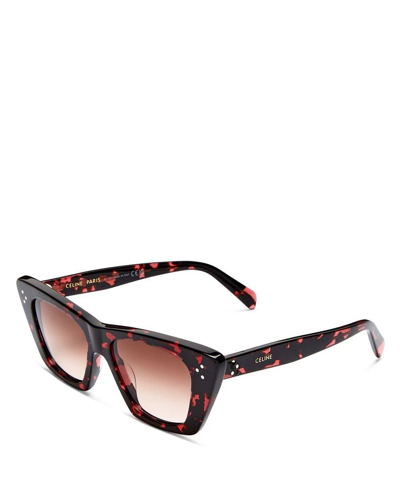 商品Celine|Bold 3 Dots Cat Eye Sunglasses, 51mm,价格¥3155,第1张图片