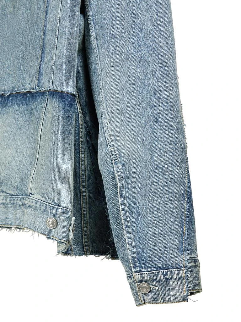 商品Balenciaga|Cut-up Cotton Denim Jacket,价格¥13842,第5张图片详细描述