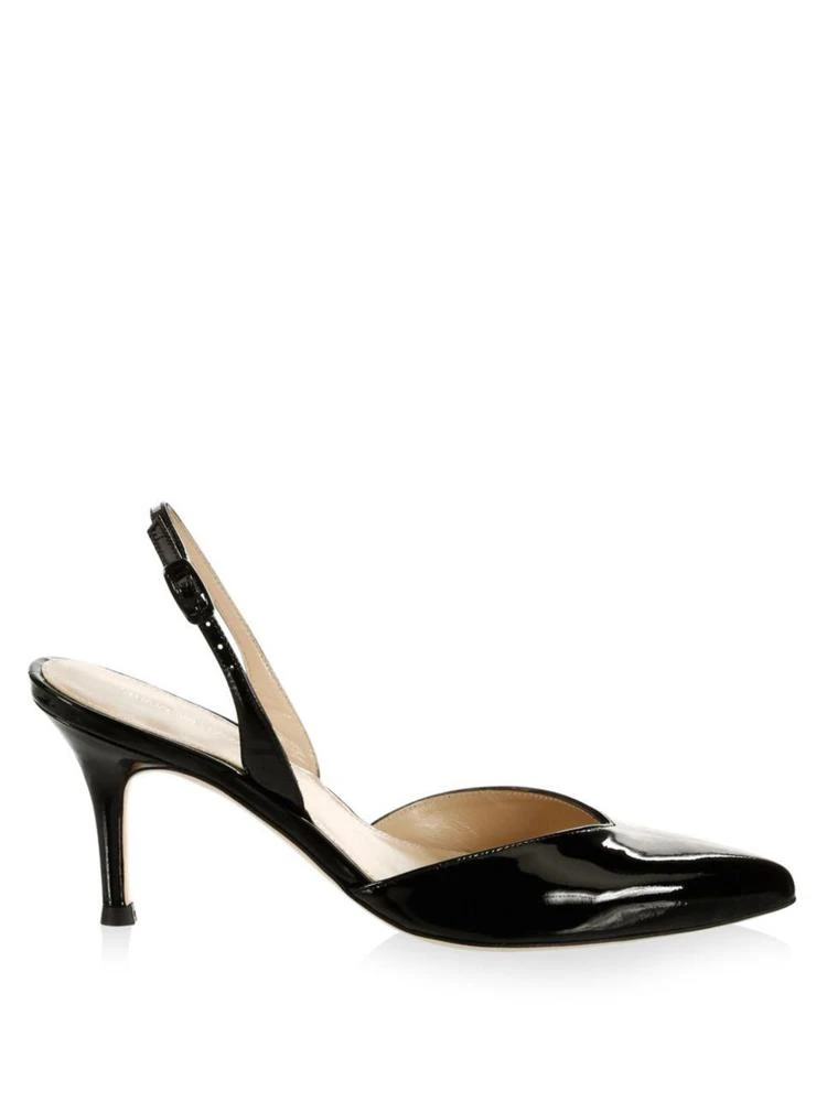 商品Stuart Weitzman|Sleek Leather Pumps,价格¥1095,第5张图片详细描述