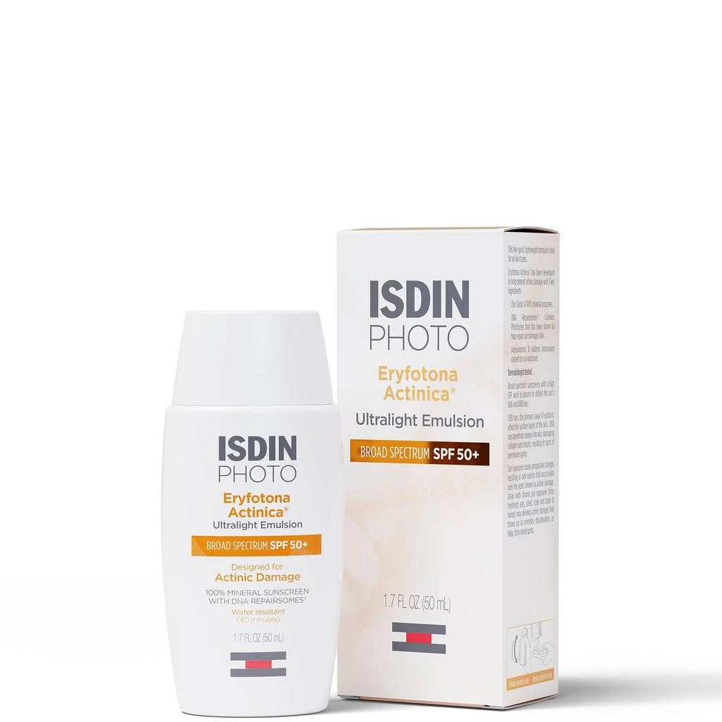 商品ISDIN|ISDIN Eryfotona Actinica Daily Lightweight Mineral SPF 50+ Sunscreen 100ml,价格¥382,第1张图片