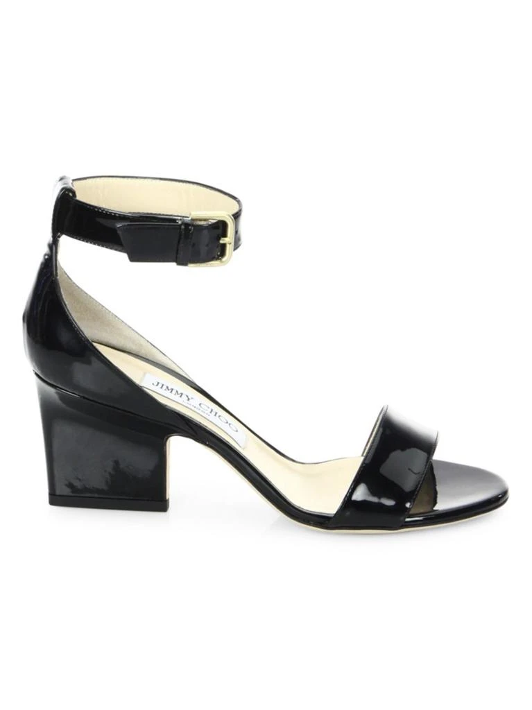 商品Jimmy Choo|Edina Patent Leather Ankle-Strap Sandals,价格¥2025,第1张图片