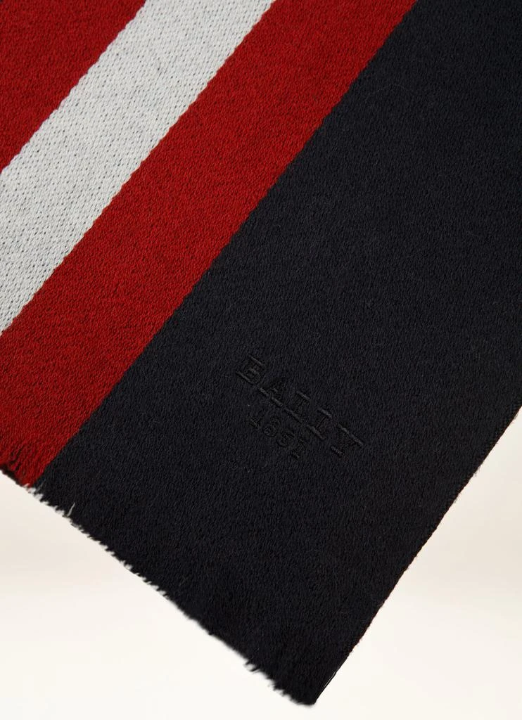 商品Bally|Bally Stripe Chevron Scarf,价格¥1629,第2张图片详细描述