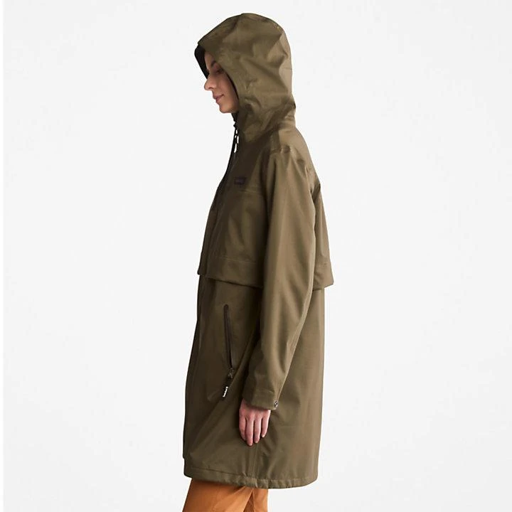 商品Timberland|Waterproof Mid-length Parka for Women in Dark Green,价格¥1156,第4张图片详细描述