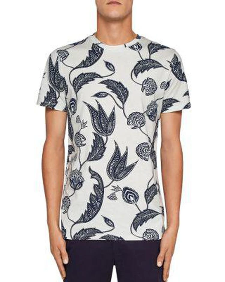 商品Ted Baker London|Grifon Floral Print Tee ,价格¥415,第1张图片