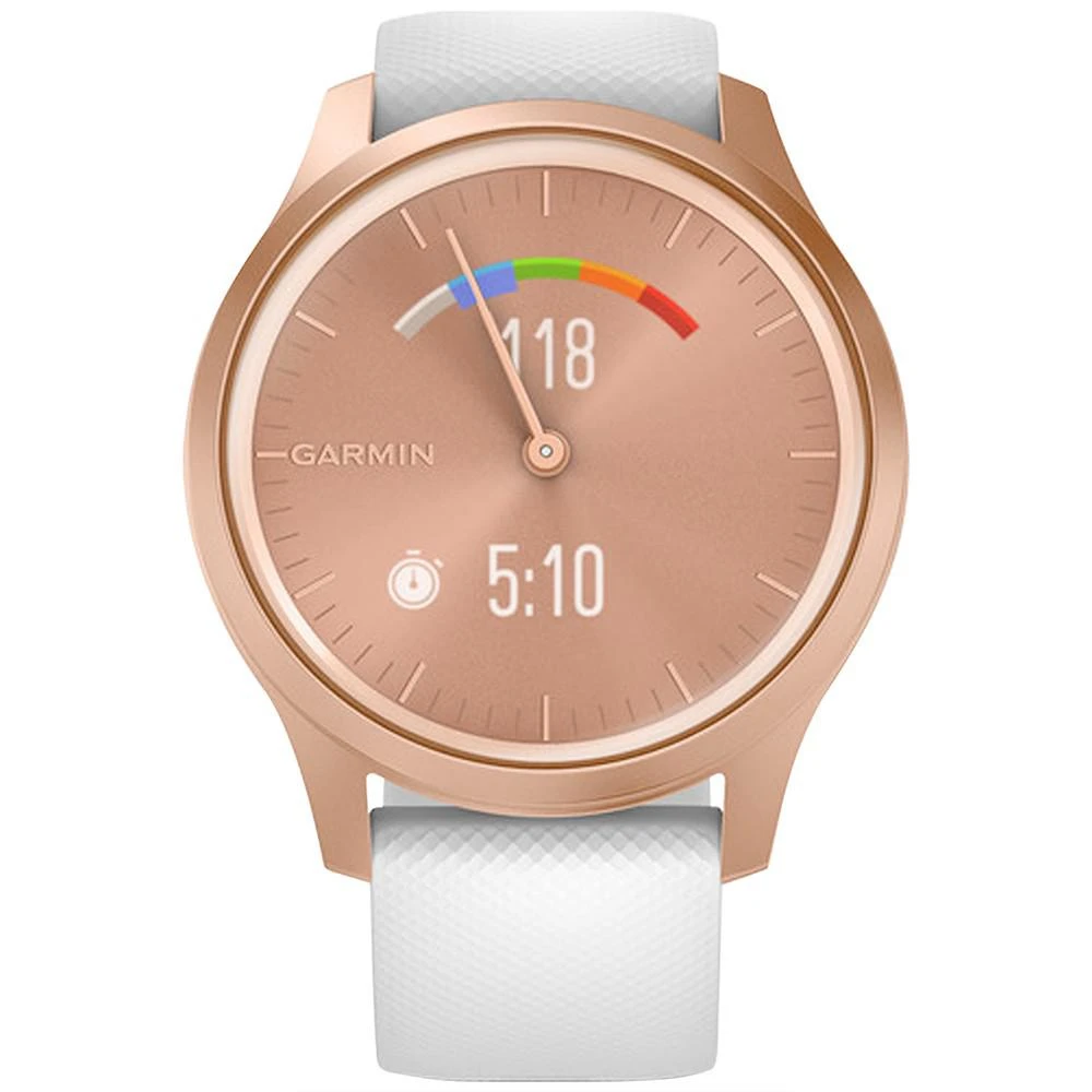 Unisex Vivomove 3 Style Rose Gold Silicone Strap Smart Watch 24.1mm 商品