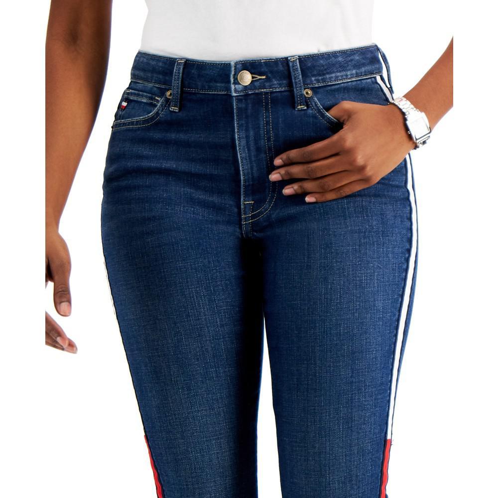 商品Tommy Hilfiger|Tribeca TH Flex Side Tape Skinny Jeans,价格¥512,第6张图片详细描述