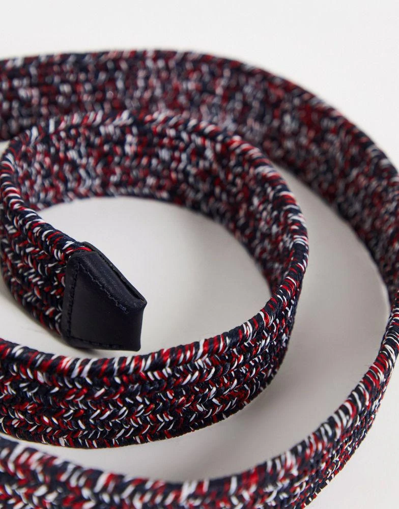 商品Tommy Hilfiger|Tommy Hilfiger denton belt in multi,价格¥251,第4张图片详细描述