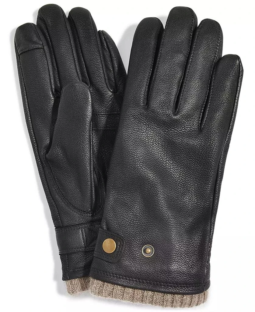 商品Club Room|Men's Quilted Cashmere Gloves, Created for Macy's,价格¥367,第1张图片