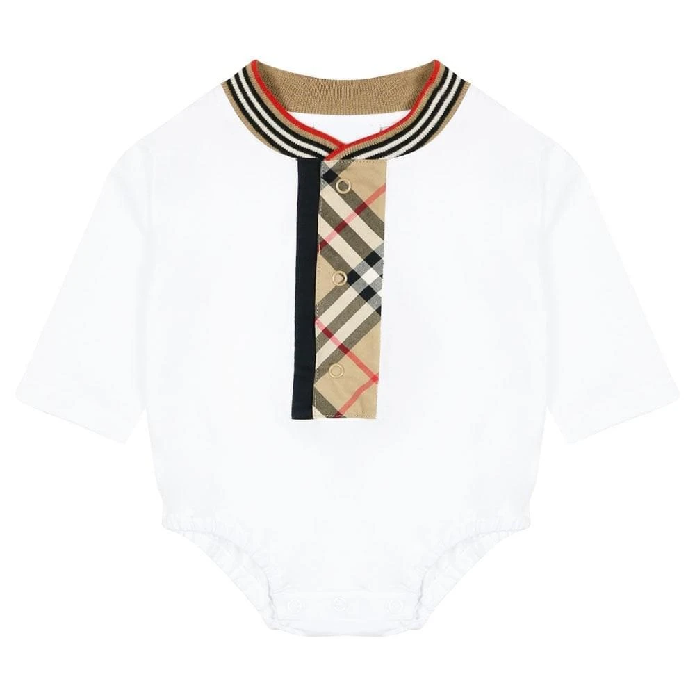 商品Burberry|Knox Romper White,价格¥717,第1张图片