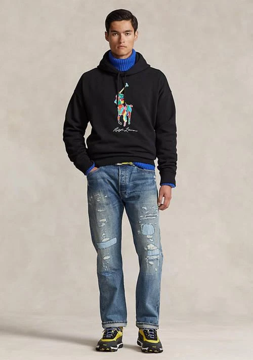 商品Ralph Lauren|Ralph Lauren Big Fit Big Pony Fleece Hoodie,价格¥450,第4张图片详细描述