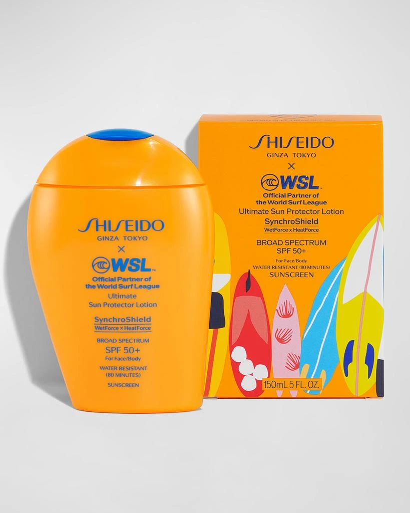 商品Shiseido|Limited-Edition World Surf League Ultimate Sun Protector Lotion SPF 50+, 5 oz.,价格¥418,第2张图片详细描述