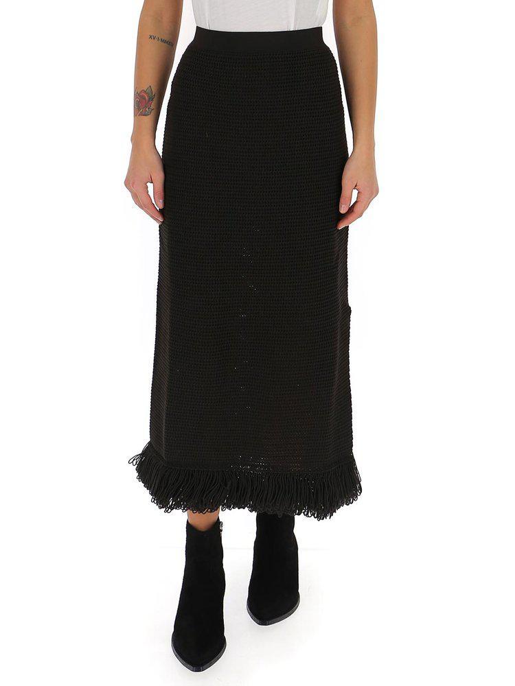 商品Bottega Veneta|Bottega Veneta Knitted Midi Skirt,价格¥4815-¥5598,第1张图片