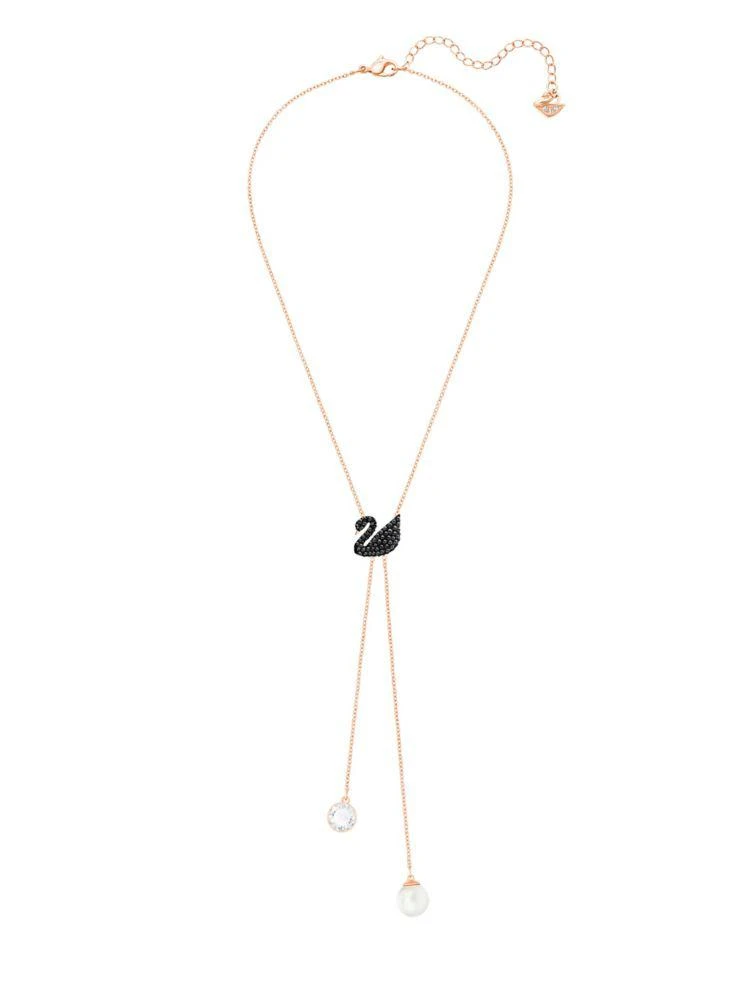 商品Swarovski|黑天鹅珍珠坠项链,价格¥979,第1张图片