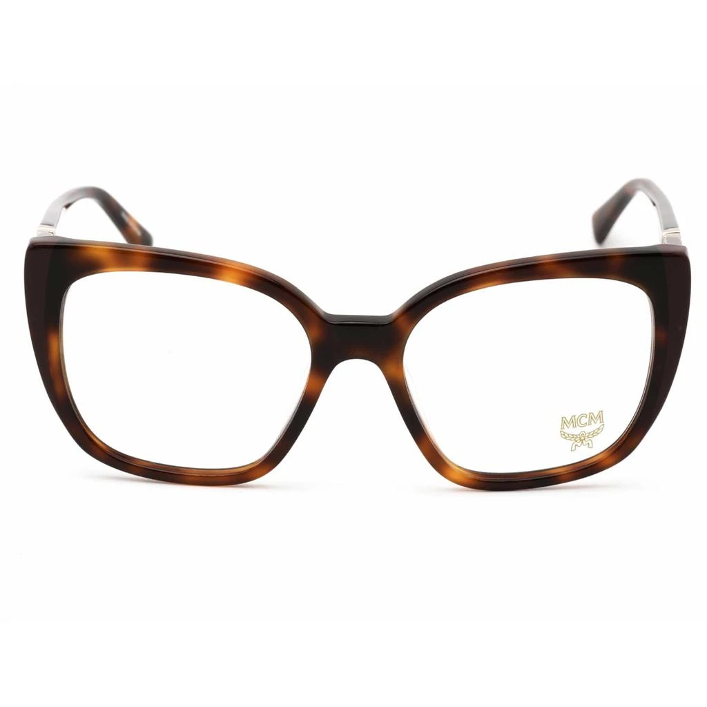 商品MCM|MCM Women's Eyeglasses - Tortoise/Burgundy Cat-Eye Acetate Frame | MCM2726 234,价格¥381,第2张图片详细描述