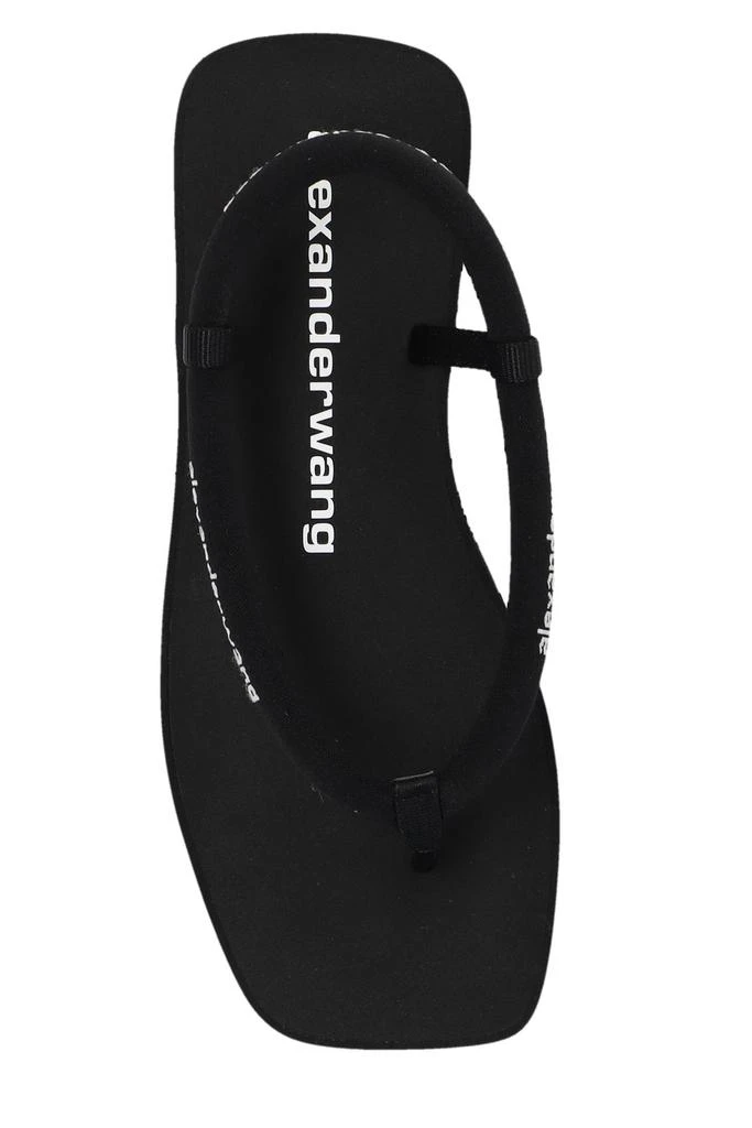 商品Alexander Wang|Alexander Wang Logo Detailed Sandals,价格¥989,第4张图片详细描述