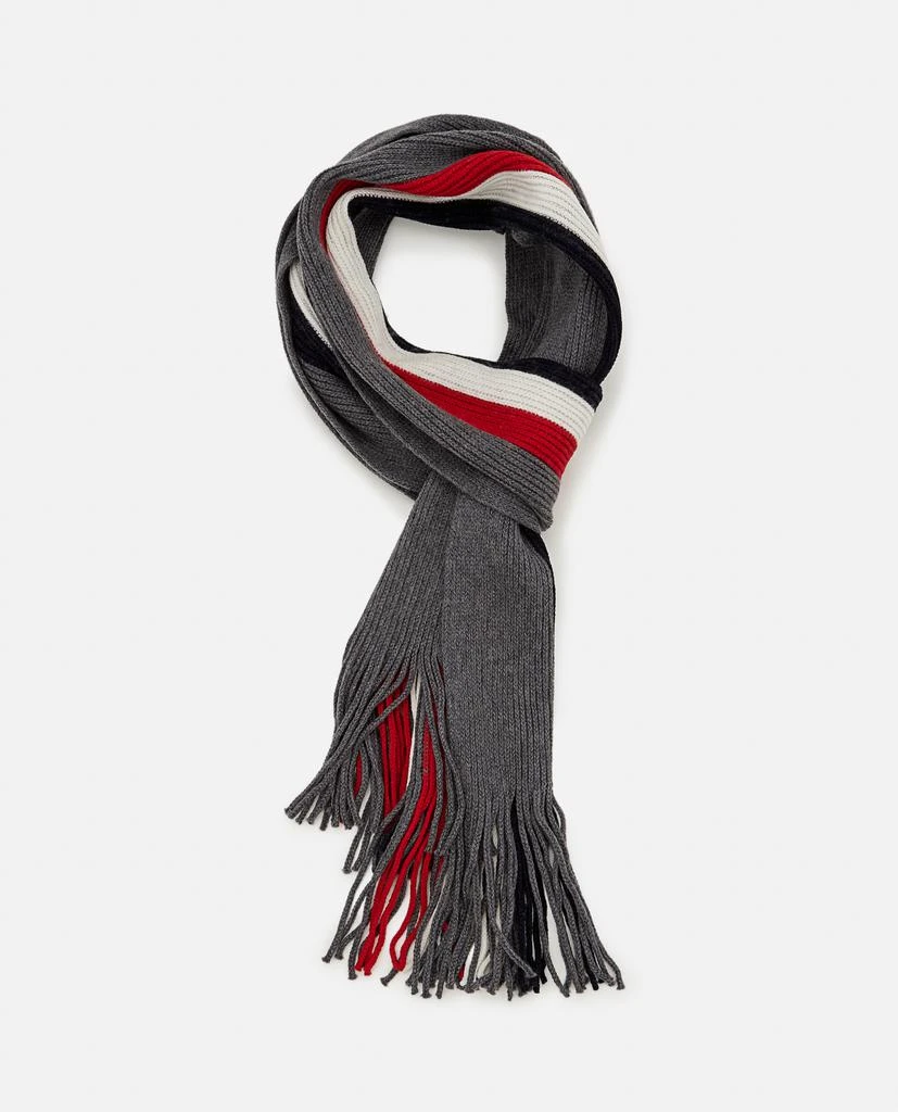 商品Moncler|FRINGED WOOL KNIT SCARF,价格¥1745,第2张图片详细描述