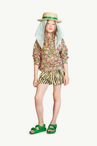 商�品The Animals Observatory|Seahorse floral cotton sweater,价格¥575,第5张图片详细描述