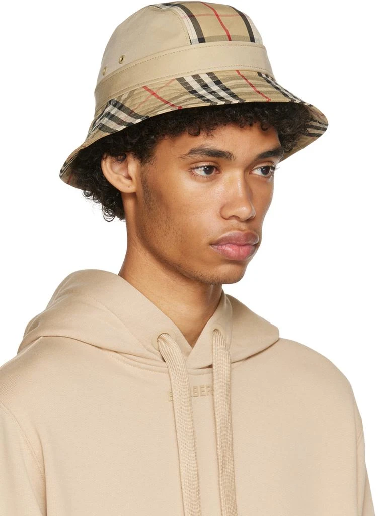 商品Burberry|Beige Supernova Bucket Hat,价格¥3280,第2张图片详细描述