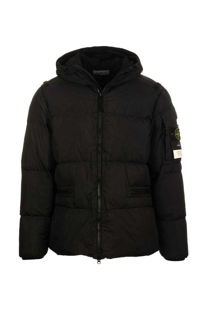 商品Stone Island|Stone Island Coats Black,价格¥6991,第1张图片