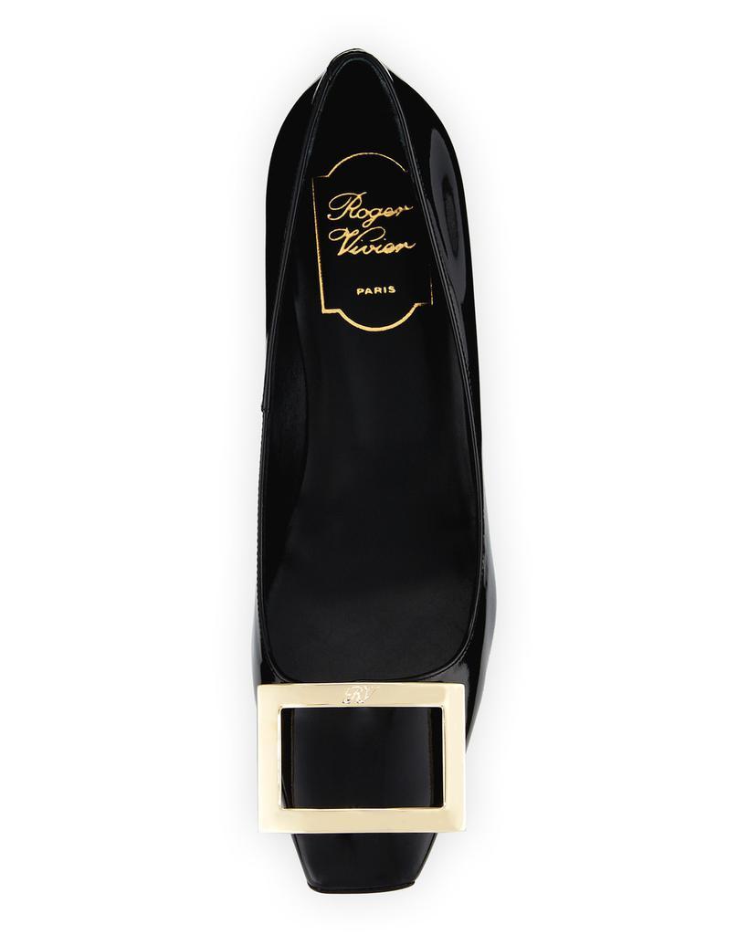 商品Roger Vivier|Trompette Patent 70mm Pumps,价格¥6323,第4张图片详细描述