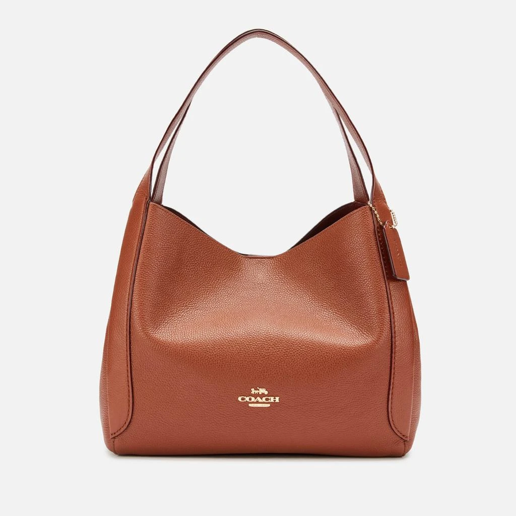 商品Coach|Coach Women's Polished Pebble Leather Hadley Hobo Bag - 1941 Saddle,价格¥2123,第1张图片