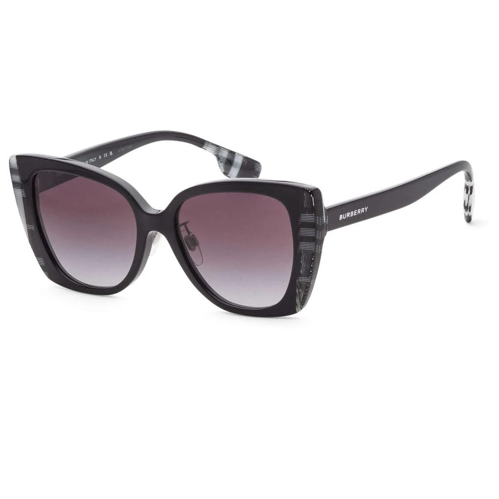 商品Burberry|Burberry Women's Black Cat-Eye Sunglasses,价格¥721,第1张图片