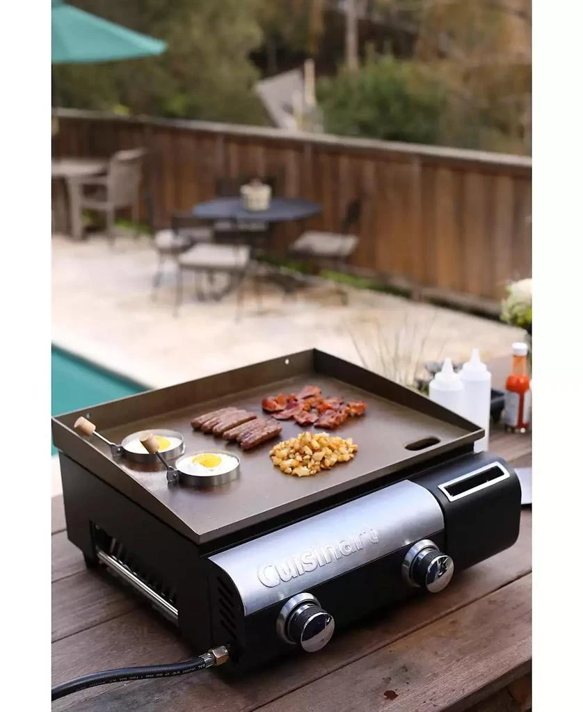 商品Cuisinart|CGG501 Gourmet Two Burner Gas Griddle,价格¥1346,第3张图片详细描述