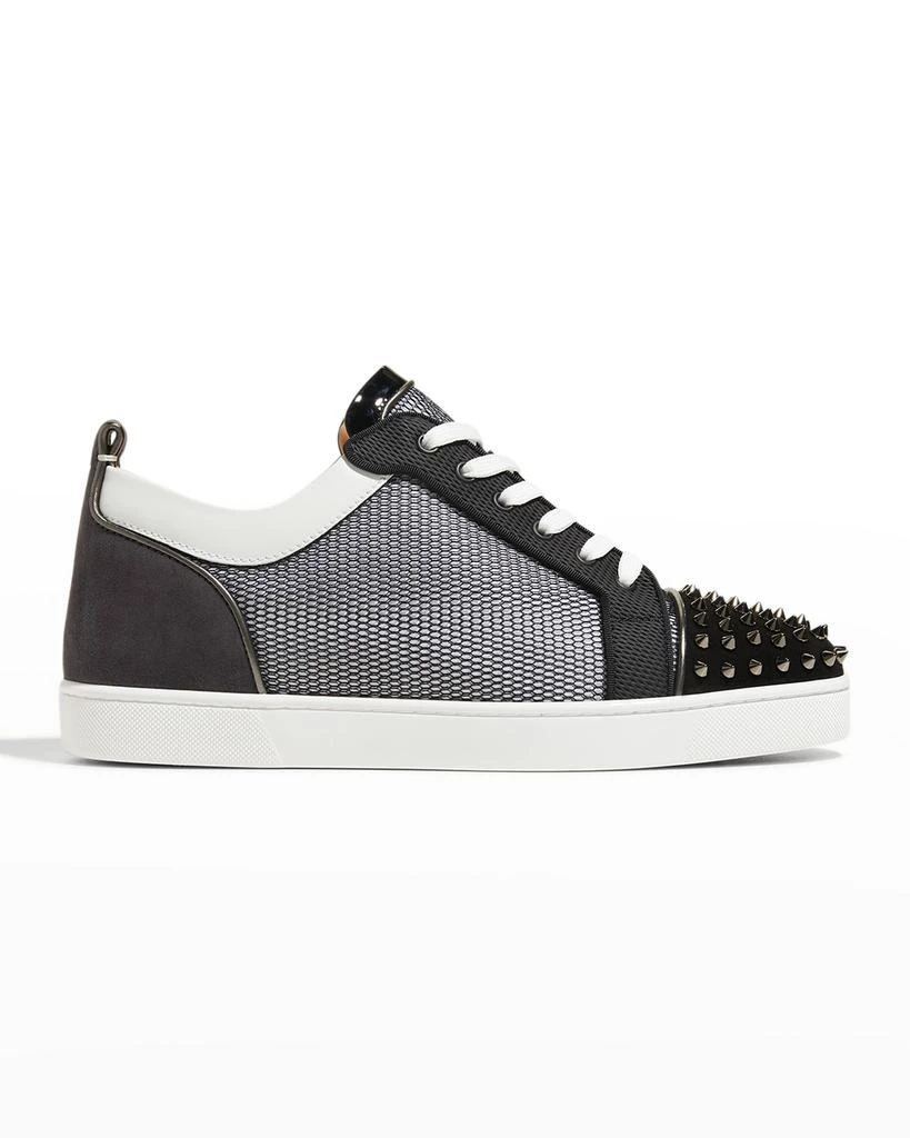 商品Christian Louboutin|Men's Louis Junior Spikes Orlato Flat Low-Top Sneakers,价格¥5750,第1张图片