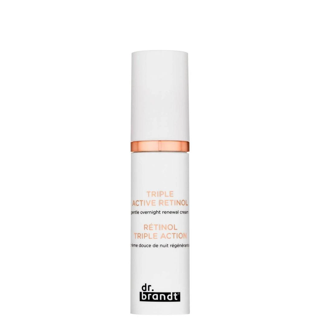 商品Dr. Brandt Skincare|Dr. Brandt Triple Active Retinol Gentle Overnight Renewal Cream 30g,价格¥445,第1张图片