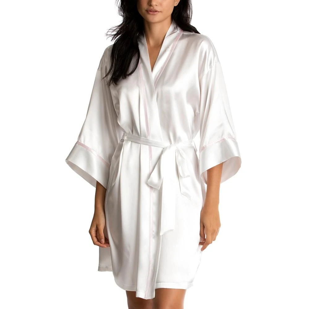 商品Linea Donatella|Bridesmaid Satin Wrap Robe,价格¥367,第1张图片
