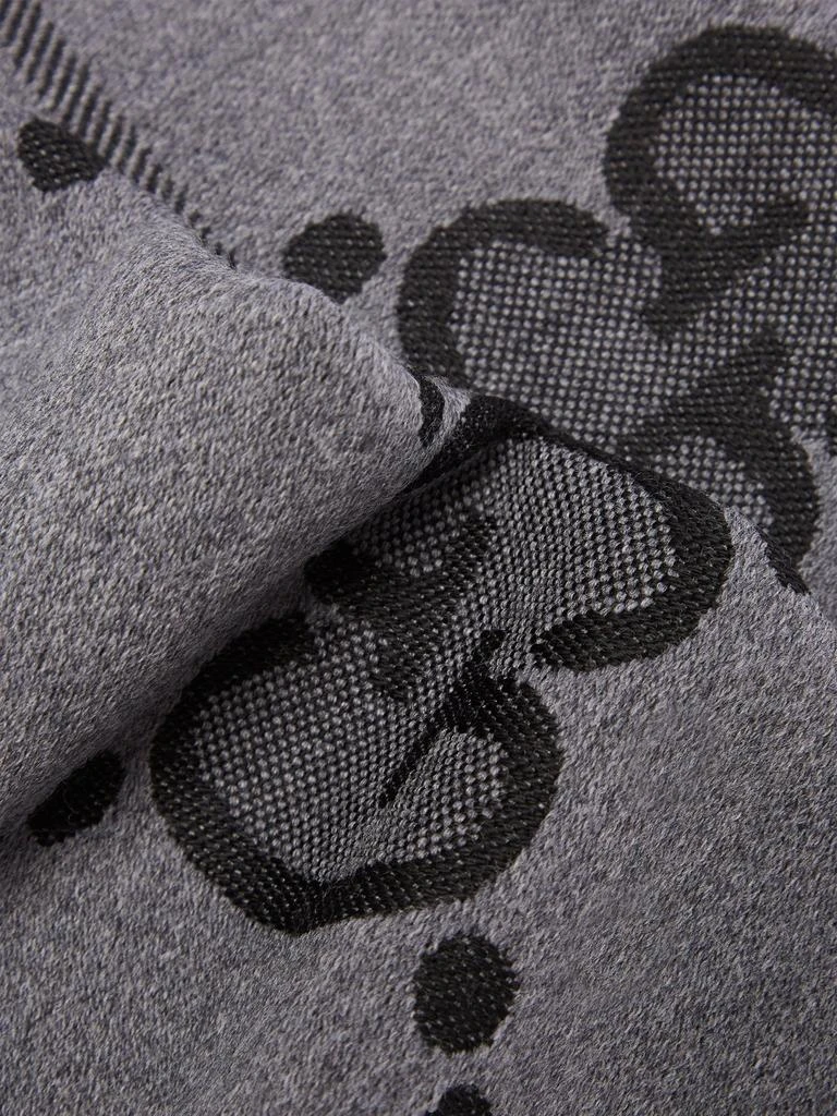 商品Gucci|GG-jacquard wool scarf,价格¥3628,第3张图片详细描述