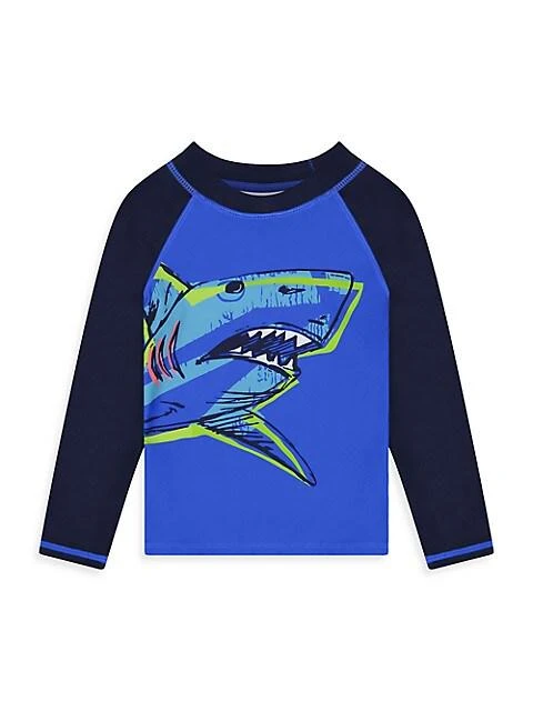 商品Andy & Evan|Little Boy's Rashguard &amp; Boardshorts Set,价格¥221,第3张图片详细描述