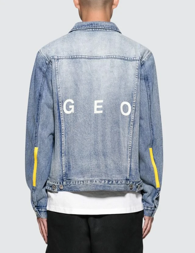 商品GEO|Logo Denim Jacket,价格¥2232,第3张图片详细描述