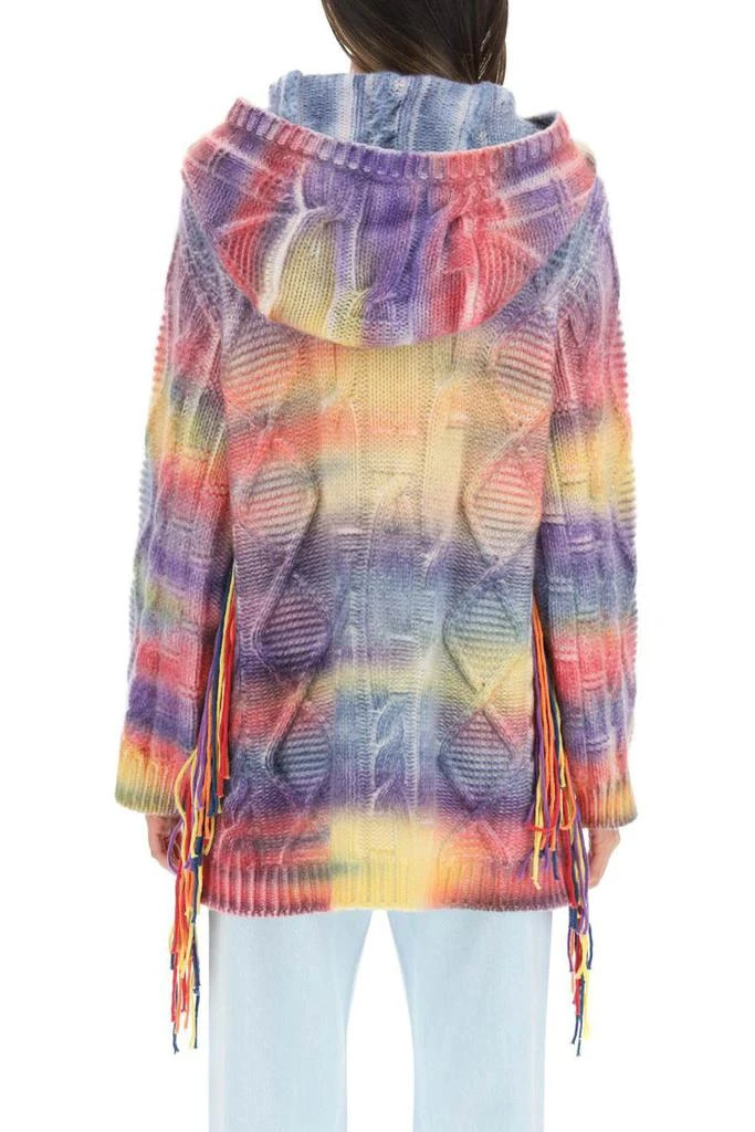 商品CANESSA|Canessa cashmere 'nordic rave' hooded cashmere cardigan,价格¥11686,第3张图片详细描述