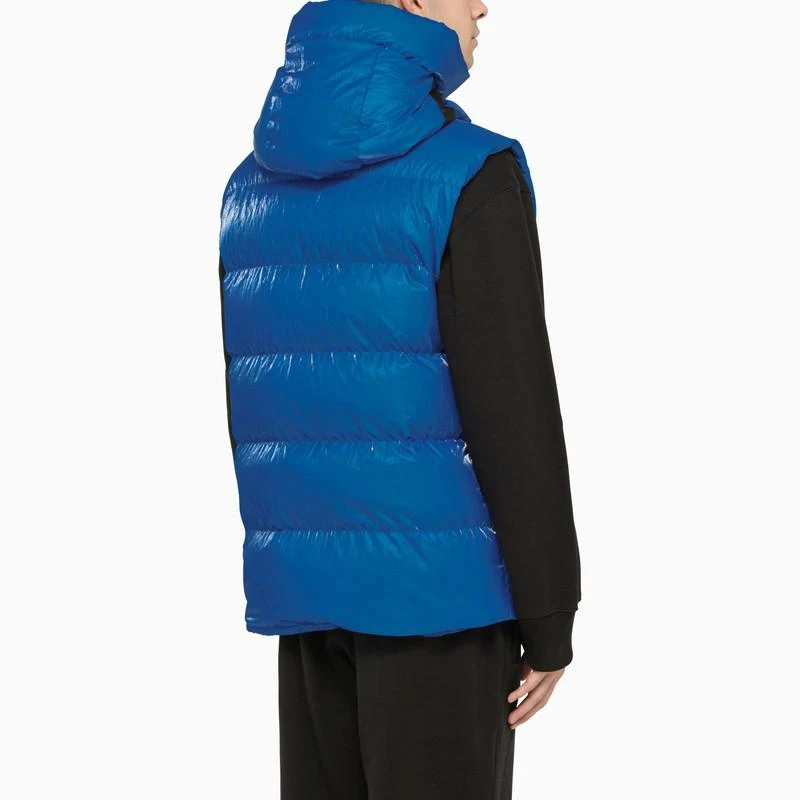 商品Moncler|Lawu blue nylon sleeveless padded jacket,价格¥9635,第3张图片详细描述